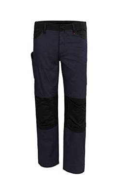 Qualitex X-Serie Unisex Bundhose in Marine/schwarz Größe 48, Lange Arbeitshose für Herren und Damen, Cargohose mit vielen Taschen von QUALITEX HIGH QUALITY WORKWEAR