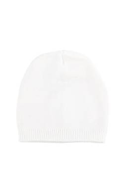 QUEEN HELENA CP08 Wintermütze Zucotto Mütze Einfarbig Mütze Casual Damen, Weiß, One size von QUEEN HELENA
