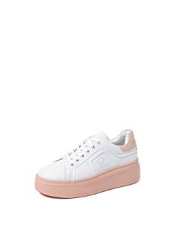 QUEEN HELENA Damen Turnschuhe Sneaker mit Plateau X28 16 Rosa, 41 EU von QUEEN HELENA