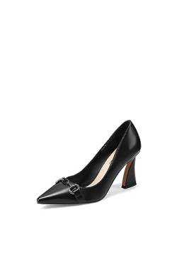 QUEEN HELENA K3245 Pumps mit mittlerem Absatz für Damen, Schwarz , 40 EU von QUEEN HELENA