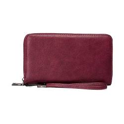 QUINTRA -Geldbörsen für Damen, Damen-Clutch-Geldbörse mit Geldbörsenfach und blockiertem Ausweisfenster Larissa Strahl (A, One Size) von QUINTRA