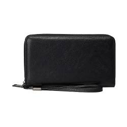 QUINTRA -Geldbörsen für Damen, Damen-Clutch-Geldbörse mit Geldbörsenfach und blockiertem Ausweisfenster Larissa Strahl (Black, One Size) von QUINTRA