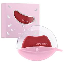 15 Color Lazy Population Roter Lippenstift-Set Lady Lazy Lipstick Hochpigmentierter Samt-Lippenstift Make-up Tragbar Einfach aufzutragen Find Lipgloss (H, One Size) von QWUVEDS