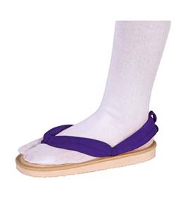 QYIFIRST Kimetsu no Yaiba Shinobu Kocho Cosplay Clogs Shoes Slippers Sandals für Kostüm Lila Herren Damen 27 (Inside Length 16.5cm) von QYIFIRST