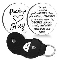 Kleine Umarmung Glücksbringer, Glücksbringer Prüfung Mutmacher Geschenk, Pocket Hug Token Aufmunterung Geschenke Gute Besserung Geschenke Kleine Geschenke für Frauen Beste Freundin Familie Patient von QZOSZ