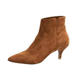 QZQZ Knöchelstiefel Damen mit Absatz Thermostiefel Gefüttert Damenstiefel Wärme Winter Stiefeletten Chelsea Boots Winterstiefel Frauen Boots Schneestiefel Winterboots Chelsea Boots Cowboy Stiefel von QZQZ