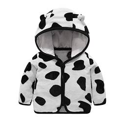 QZQZ Plüschjacke Kinder Mädchen Jungen Mit Kapuze Winter Warme Fleecejacken Baby Fleece Oberbekleidung Reißverschluss Fleecemäntel Jacke Outwear Winterjacke Parka Jacke Steppjacke von QZQZ