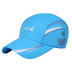 Baseball Cap Damen Herren Ultradünn Wasserdicht Basecap Sommer Schnell trocknend Atmungsaktiv Snapback Kappe Baumwolle Cap Outdoor Sonnenschutz Einstellbare Stretchkappe für Bergsteigen Camping Golf von Qchomee