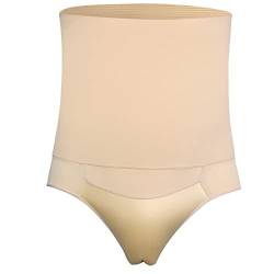 QiaTi Hiding Gaff Panty Shaping Hosenbrief für Crossdresser Transgender Unterwäsche (8-GYBriefs/Beige, L) von QiaTi