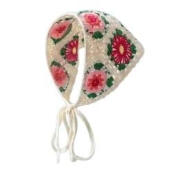 Qianly Handgefertigtes Blumen Stirnband für Damen und Mädchen, Stil E von Qianly