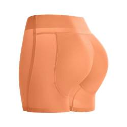 Qikam Gepolsterte Po-Unterwäsche,Po-Pads-Unterwäsche für Frauen - Unsichtbare, atmungsaktive Mesh-Po-Enhancer-Unterwäsche, 3D-Latex-Pad - Bequeme, nahtlose Hüftpolster für Frauen, formen, straffen und von Qikam