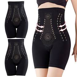 QinMMSPORTS ionstech Unique Fiber Restoration Shaper, Damen Butt Lifter Unterhose, Elastisch Body Shaper, Hip Enhancer Shapewear, Bauchkontrolle Hohe Taille Shapewear, Bauchweg Unterhose Damen von QinMMSPORTS