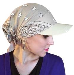 QingHUImao Turban-Baseballmütze Outdoor Schirmmütze Baumwolle Cap Damen Muslimischer Hut Sommer Drucken Sonnenhut Atmungsaktive Casual Cool Mode Baseballmütze Sommercap Baseballkappe (Weiß1, OneSize) von QingHUImao