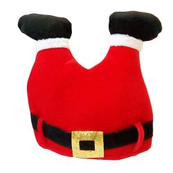 Qiribati Unisex Hosen Form Weihnachtshut Neuheit Hut Funny Weihnachten Kostüm Hats Party Decor Cap von Qiribati