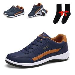 Qosneoun Orthox Ergonomische Schmerzlindernde Komfortschuhe Unisex,Ultraleicht rutschfest Turnschuhe Leichtgewicht Komfortabel (blau, Erwachsene, 42, Numerisch, EU Schuhgrößensystem, M) von Qosneoun