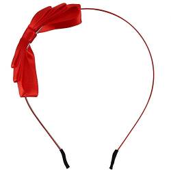 Qtrednrry Schleife Haarband Weiche Elastische Schleife Stirnband Haarschmuck Für Kinder Erwachsene Rot von Qtrednrry