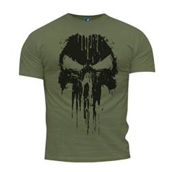 Quaint Point Militaria Punisher Herren T-Shirt KDA82 (S) von Quaint Point