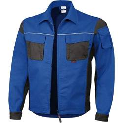 Qualitex Arbeitsjacke Professionell Pro MG 245 – mehrere Farbe Gr. XXX-Large, - Kornblau/Schwarz von Qualitex