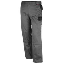 Qualitex Image-Bundhose Mischgewebe 65% Baumwolle 35% Polyester 3104/5-8 60,Grau-Schwarz von Qualitex