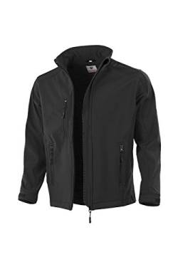 Qualitex Softshelljacke Arbeitsjacke (M, schwarz) von Qualitex