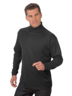 Qualityshirts Langarm Rolli, Gr. 4XL, anthrazit von Qualityshirts