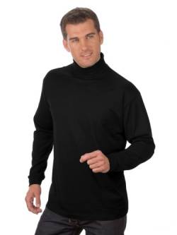 Qualityshirts Langarm Rolli, Gr. 5XL, schwarz von Qualityshirts