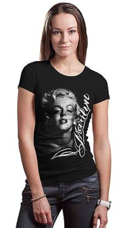 Marilyn Monroe Respect Girly T-Shirt von Quarter Mile Clothing