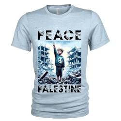 Peace for Palestine Unisex T Shirt von Quarter Mile Clothing