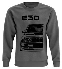 Quarter Mile Clothing Old School Classic Tuning E30 M3 Performance Sweatshirt Sweater JDM von Quarter Mile Clothing