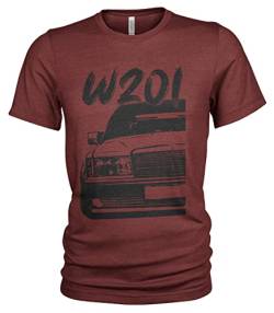 Retro Tuning Grunge 190e W201 Herren T-Shirt von Quarter Mile Clothing