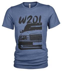 Retro Tuning Grunge 190e W201 Herren T-Shirt von Quarter Mile Clothing