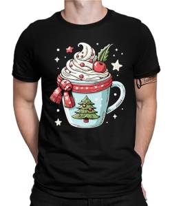 Heiße Schokolade - Weihnachten X-Mas Herren Männer T-Shirt von Quattro Formatee