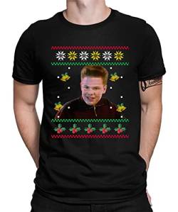 Quattro Formatee Buzz McCallister - Kevin Allein zu Haus Weihnachten Familien Set Weihnachtsshirt Herren Männer T-Shirt von Quattro Formatee