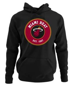 Quattro Formatee Miami Heat - Basketball NBA Team Basketballer Trikot für Fans Pullover Hoodie von Quattro Formatee