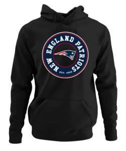 Quattro Formatee New England Patriots - American Football Super Bowl Playoffs NFL Fans Pullover Hoodie von Quattro Formatee