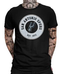 Quattro Formatee San Antonio Spurs - Basketball NBA Team Basketballer Trikot für Fans Herren Männer T-Shirt von Quattro Formatee