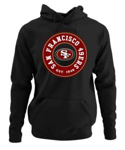 Quattro Formatee San Francisco 49ers - American Football Super Bowl Playoffs NFL Fans Pullover Hoodie von Quattro Formatee