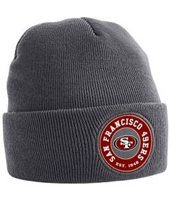 San Francisco 49ers - Bedruckte Mütze Beanie von Quattro Formatee