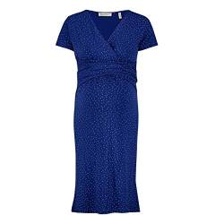 Queen Mum Damen Dress Jersey Nurs Ss Shanghai Kleid, Blau (Sodalite Blue P073), 38 (Herstellergröße: M) von Queen Mum