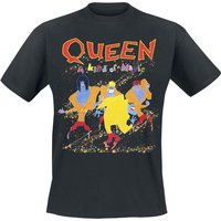 Queen T-Shirt - A Kind Of Magic - S bis 5XL - für Männer - Größe 3XL - schwarz  - Lizenziertes Merchandise! von Queen