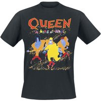 Queen T-Shirt - A Kind Of Magic - S bis 5XL - für Männer - Größe 5XL - schwarz  - Lizenziertes Merchandise! von Queen