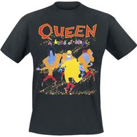Queen T-Shirt - A Kind Of Magic - S bis 5XL - für Männer - Größe L - schwarz  - Lizenziertes Merchandise! von Queen