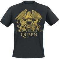 Queen T-Shirt - Classic Crest - S bis 3XL - für Männer - Größe 3XL - schwarz  - Lizenziertes Merchandise! von Queen