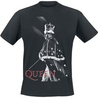 Queen T-Shirt - Streaks Of Light - L bis XL - für Männer - Größe L - schwarz  - Lizenziertes Merchandise! von Queen