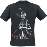Queen T-Shirt - Streaks Of Light - L bis XL - für Männer - Größe XL - schwarz  - Lizenziertes Merchandise! von Queen