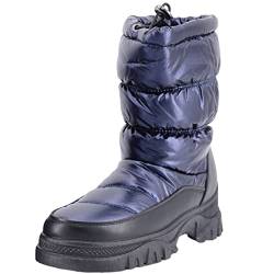 Queentina Schneestiefel Damen Winterboots Winterstiefel Gefüttert 1915 Winterschuhe von Queentina