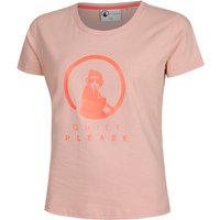 Quiet Please Crossroad Baseline T-Shirt Damen in altrosa, Größe: M von Quiet Please