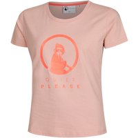 Quiet Please Crossroad Baseline T-Shirt Damen in altrosa von Quiet Please