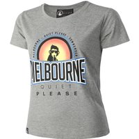 Quiet Please Melbourne Sunrise T-Shirt Damen in grau von Quiet Please