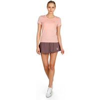 Quiet Please Retriever V-Neck T-Shirt Damen in altrosa von Quiet Please